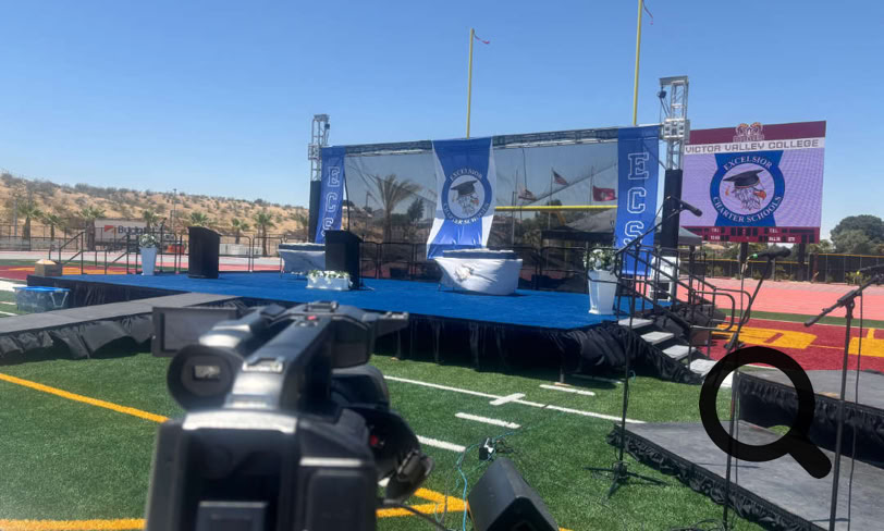 Pro audio system rentals and stage power in California groove labs inc.