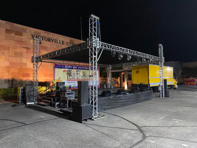 City of victor ville audio sound rentals